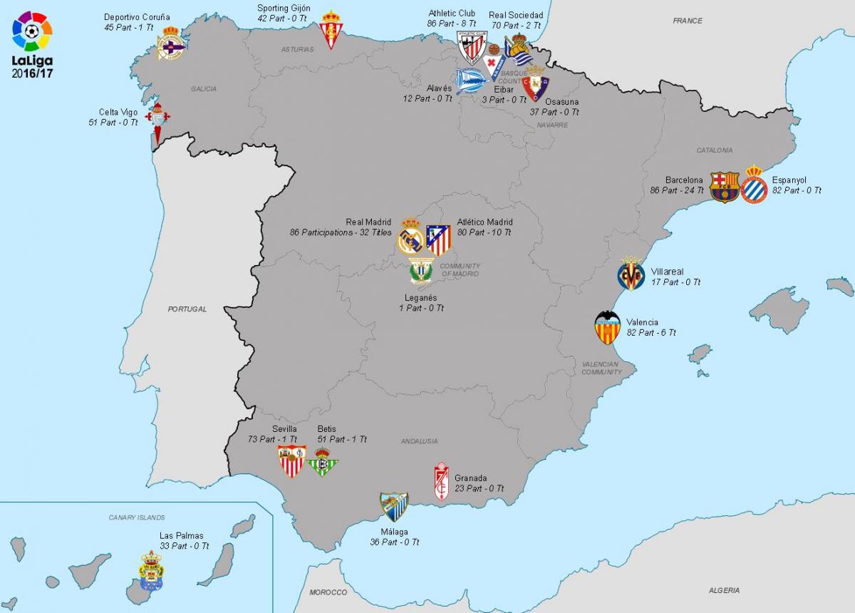 mapa ng real Madrid 