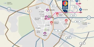 Mapa ng ifema Madrid