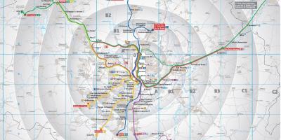 Madrid transit mapa