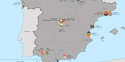 Mapa ng real Madrid 